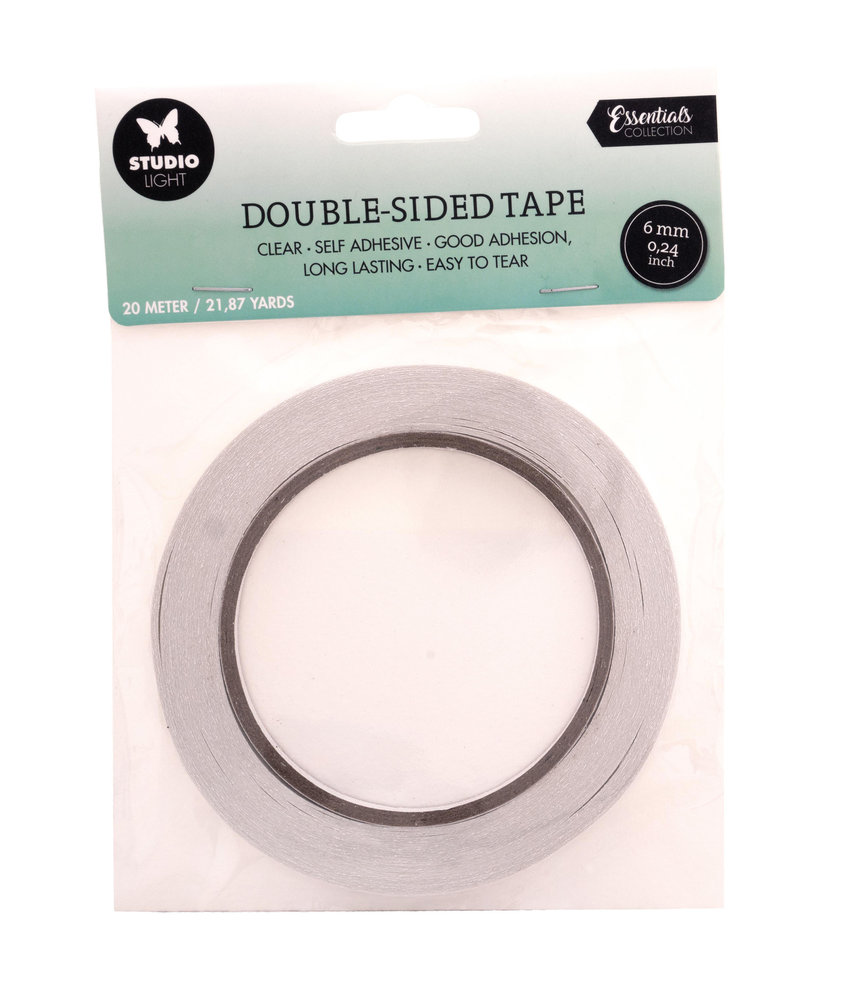 Studio Light Essentials Double-Sided Tape (6mm) (SL-ES-DATAPE02) Studio Light Essentials Double-Sided Tape (6mm) (SL-ES-DATAPE02)