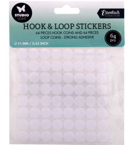 Studio Light Essentials Hook & Loop Stickers (11mm) (SL-ES-HLOOP01)