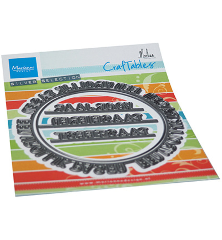 Marianne Design Craftable Vrolijk Pasen Cirkel by Marleen (CR1580) Marianne Design Craftable Vrolijk Pasen Cirkel by Marleen (CR1580)