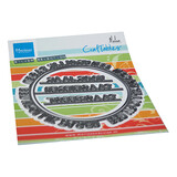 Marianne Design Craftable Vrolijk Pasen Cirkel by Marleen (CR1580)