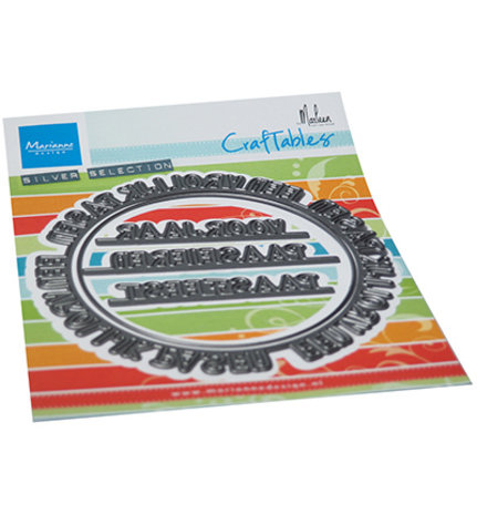 Marianne Design Craftable Vrolijk Pasen Cirkel by Marleen (CR1580) Marianne Design Craftable Vrolijk Pasen Cirkel by Marleen (CR1580)