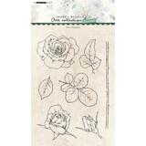Studio Light Jenine's Mindful Art Collection Rose Elements Clear Stamp (JMA-ES-STAMP138)