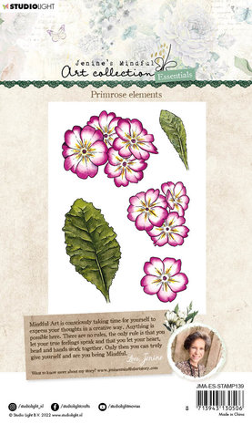 Studio Light Jenine's Mindful Art Collection Primrose Elements Clear Stamp (JMA-ES-STAMP139)