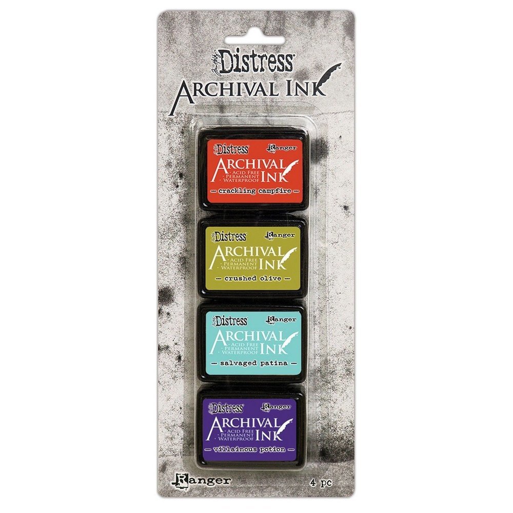 Ranger Tim Holtz Distress Archival Mini Ink Pad Kit #5 (AITK75127) Ranger Tim Holtz Distress Archival Mini Ink Pad Kit #5 (AITK75127)