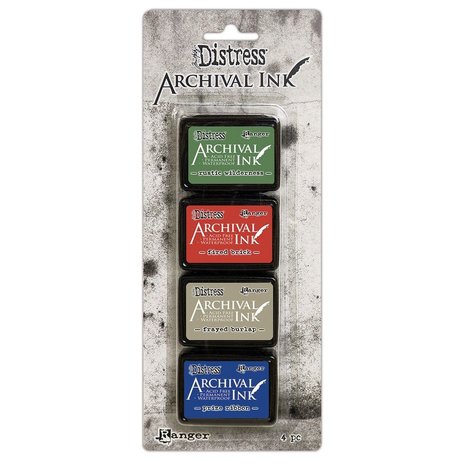 Ranger Tim Holtz Distress Archival Mini Ink Pad Kit #6 (AITK75134) Ranger Tim Holtz Distress Archival Mini Ink Pad Kit #6 (AITK75134)