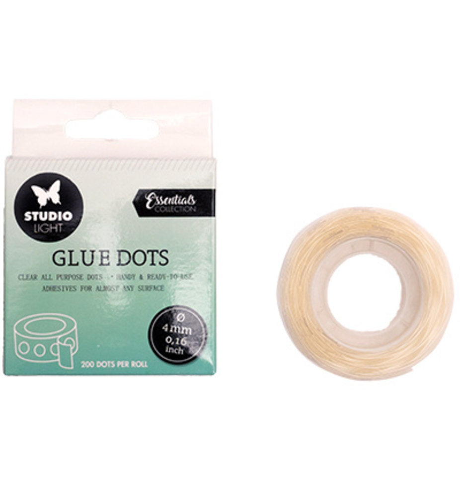 Studio Light Essentials Glue Dots 4 mm (110pcs) (SL-ES-GLUED01) Studio Light Essentials Glue Dots 4 mm (110pcs) (SL-ES-GLUED01)