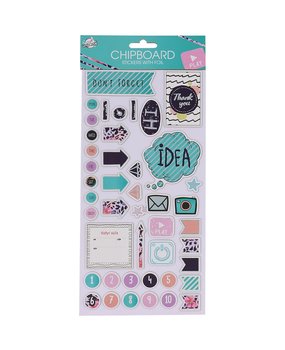 Craft Universe Chipboard Stickers with Foil Play (2572813)