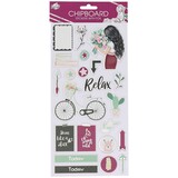 Craft Universe Chipboard Stickers with Foil Relax (2572813)