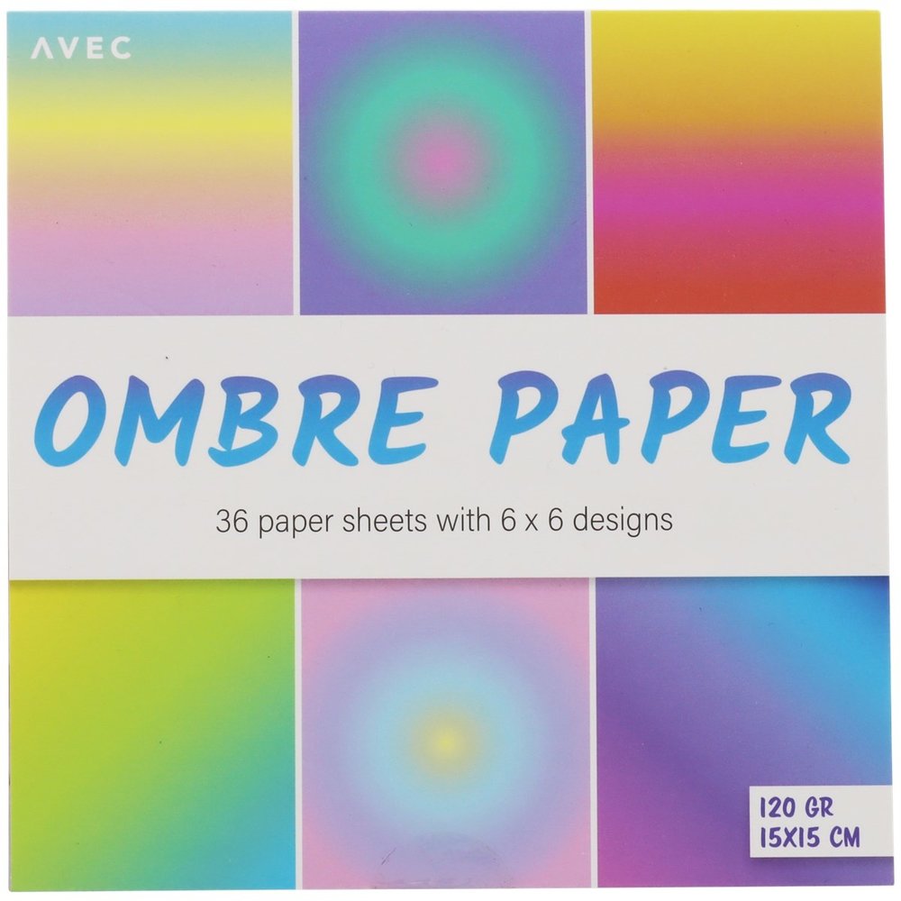AVEC Ombre 6x6 Inch Paper Pad (3008010)
