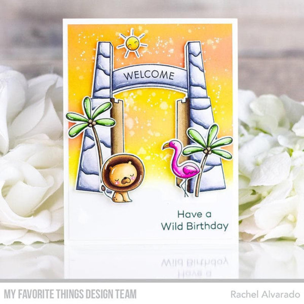 My Favorite Things Welcome to Adventure Clear Stamps (YUZU-002)