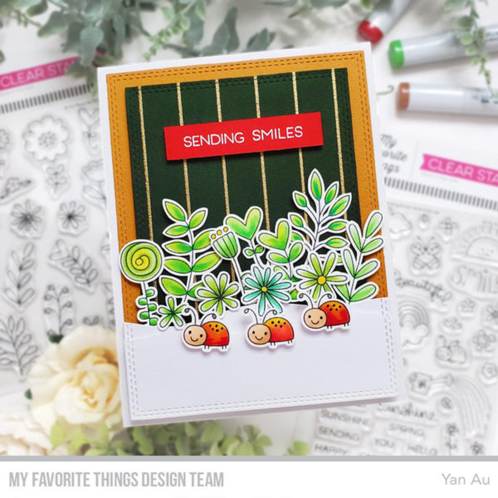 My Favorite Things Floral Whimsy Clear Stamps (MSTN-006) My Favorite Things Floral Whimsy Clear Stamps (MSTN-006)