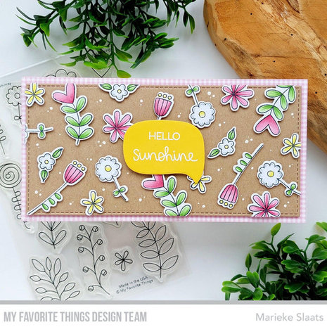 My Favorite Things Floral Whimsy Clear Stamps (MSTN-006) My Favorite Things Floral Whimsy Clear Stamps (MSTN-006)