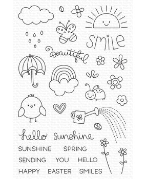 My Favorite Things Sending Sunshine and Smiles Clear Stamps (MSTN-007) My Favorite Things Sending Sunshine and Smiles Clear Stamps (MSTN-007)