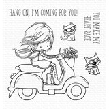 My Favorite Things You Make My Heart Race Clear Stamps (TI-015)