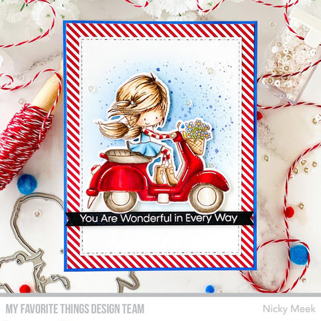 My Favorite Things You Make My Heart Race Clear Stamps (TI-015) My Favorite Things You Make My Heart Race Clear Stamps (TI-015)