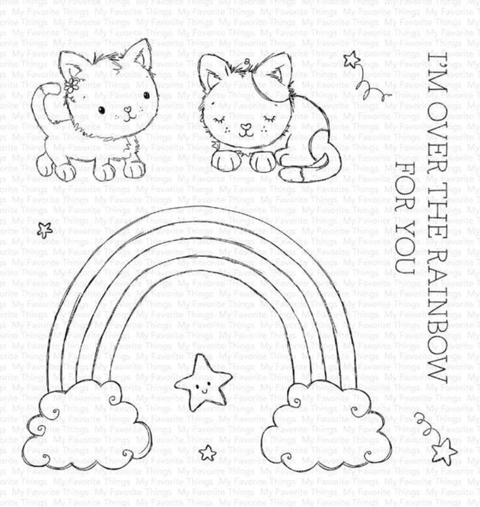 My Favorite Things Over the Rainbow Clear Stamps (RAM-029) My Favorite Things Over the Rainbow Clear Stamps (RAM-029)