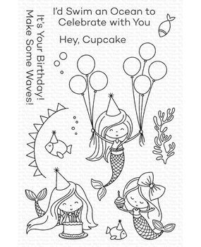 My Favorite Things Bubbly Birthday Clear Stamps (CS-649)