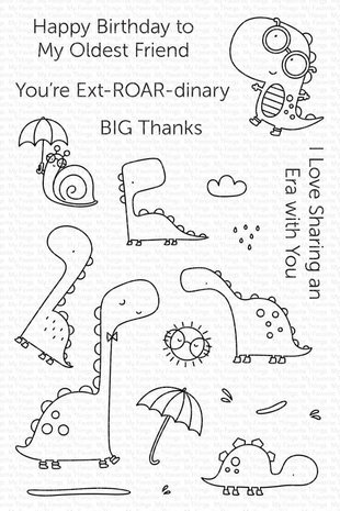 My Favorite Things You're Ext-ROAR-dinary Clear Stamps (CS-662) My Favorite Things You're Ext-ROAR-dinary Clear Stamps (CS-662)