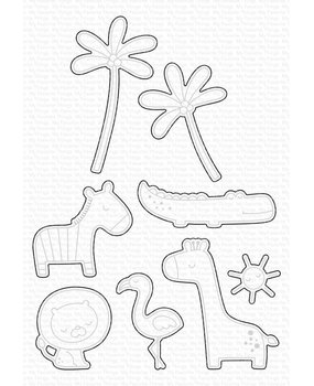 My Favorite Things Die-namics Paradise Pals (MFT-2192) My Favorite Things Die-namics Paradise Pals (MFT-2192)