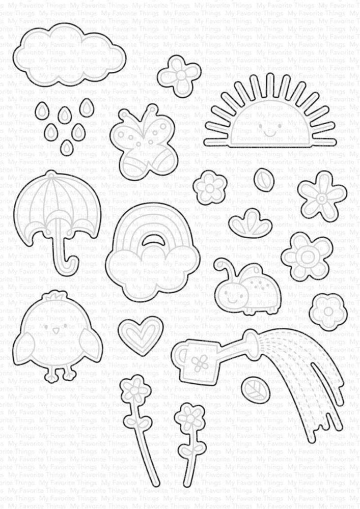 My Favorite Things Die-namics Sending Sunshine and Smiles (MFT-2212)