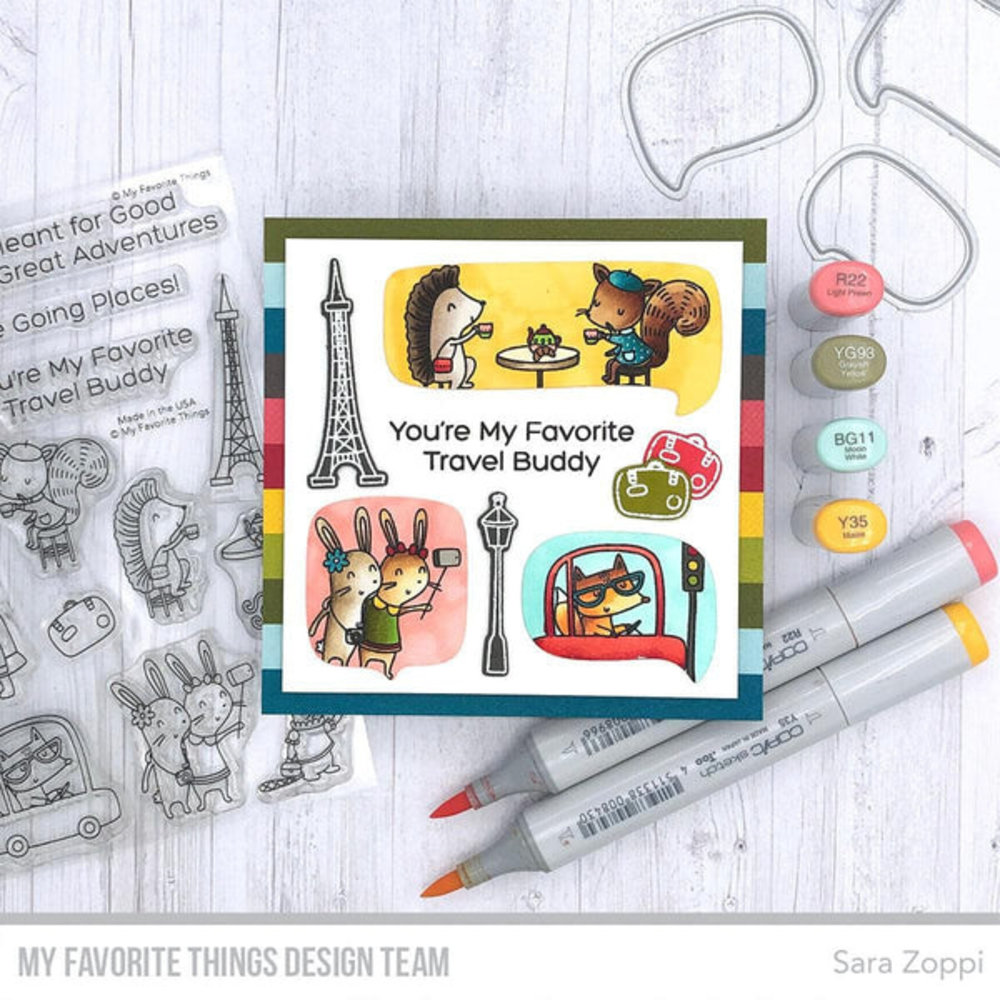 My Favorite Things Die-namics Travel Buddies (MFT-2215) My Favorite Things Die-namics Travel Buddies (MFT-2215)