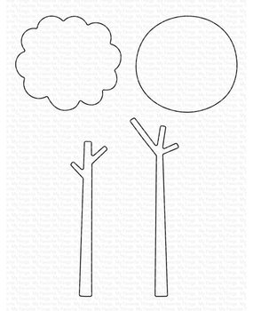 My Favorite Things Die-namics Tall Trees (MFT-2216) My Favorite Things Die-namics Tall Trees (MFT-2216)