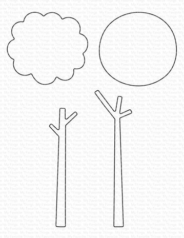 My Favorite Things Die-namics Tall Trees (MFT-2216) My Favorite Things Die-namics Tall Trees (MFT-2216)