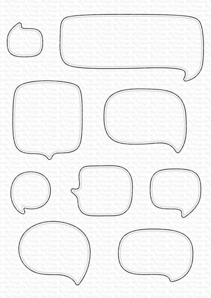 My Favorite Things Die-namics Say Anything (MFT-2218) My Favorite Things Die-namics Say Anything (MFT-2218)