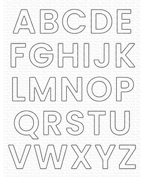 My Favorite Things Die-namics Essential Alphabet (MFT-2226)