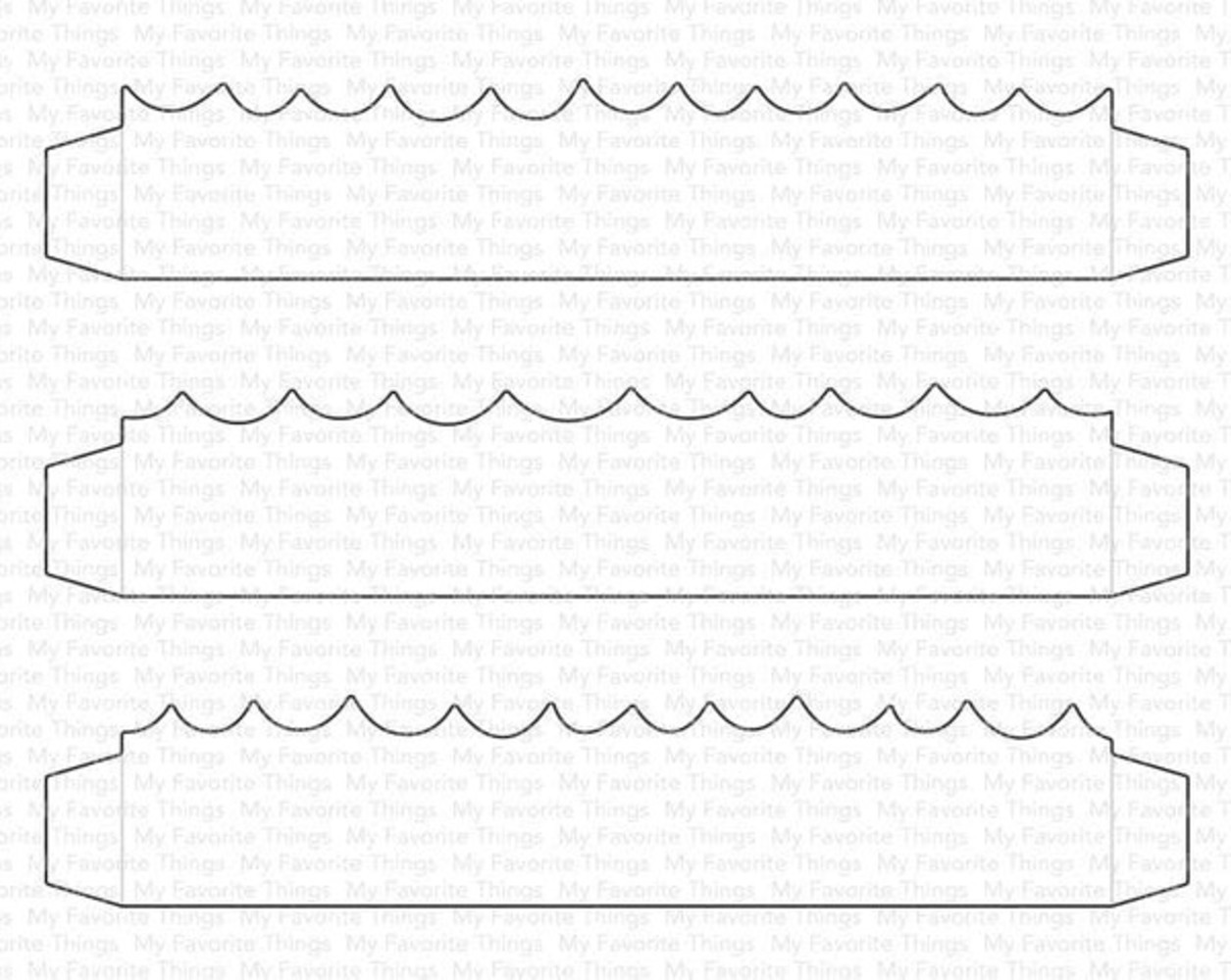 My Favorite Things Die-namics Mini Slimline Outside the Box Waves (MFT-2228) My Favorite Things Die-namics Mini Slimline Outside the Box Waves (MFT-2228)