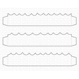 My Favorite Things Die-namics Mini Slimline Outside the Box Waves (MFT-2228)