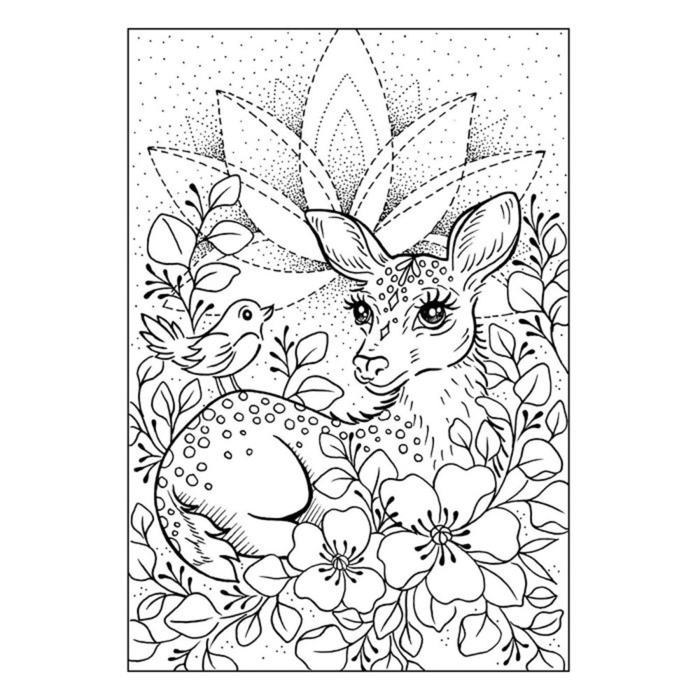 Creative Expressions Deer Friends A6 Clear Stamp Set (UMSDB093) Creative Expressions Deer Friends A6 Clear Stamp Set (UMSDB093)