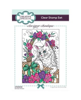 Creative Expressions Smitten Kitten A6 Clear Stamp Set (UMSDB095) Creative Expressions Smitten Kitten A6 Clear Stamp Set (UMSDB095)