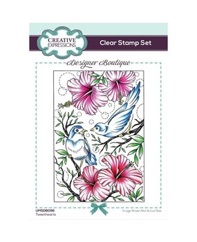 Creative Expressions Tweethearts A6 Clear Stamp Set (UMSDB096) Creative Expressions Tweethearts A6 Clear Stamp Set (UMSDB096)