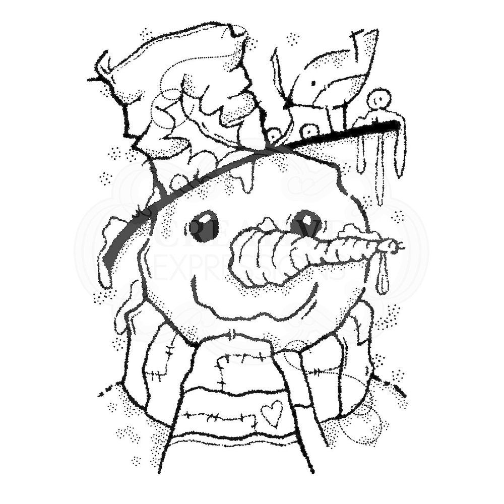 Woodware Mr Frosty Clear Stamp (FRS820)