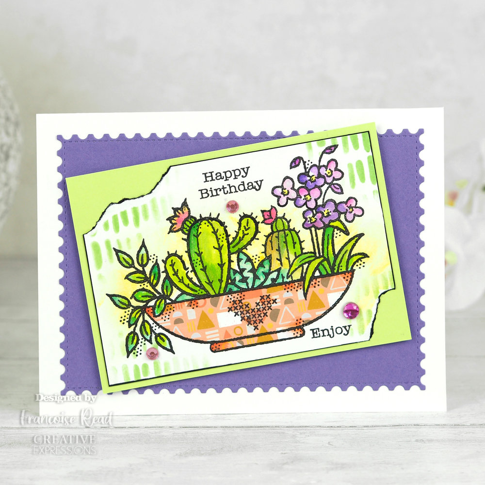 Woodware Plant Display Clear Stamp (FRS912) Woodware Plant Display Clear Stamp (FRS912)