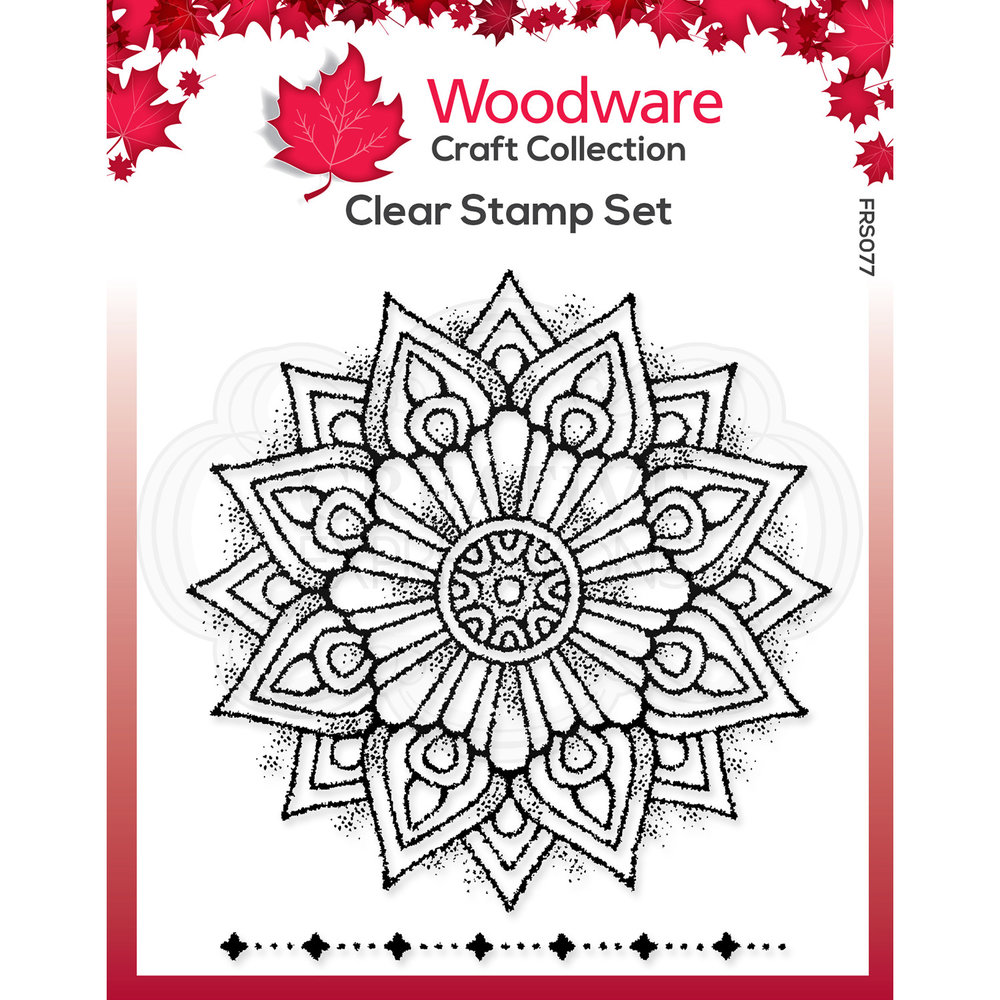 Woodware Mandala One Clear Stamp (FRS077)