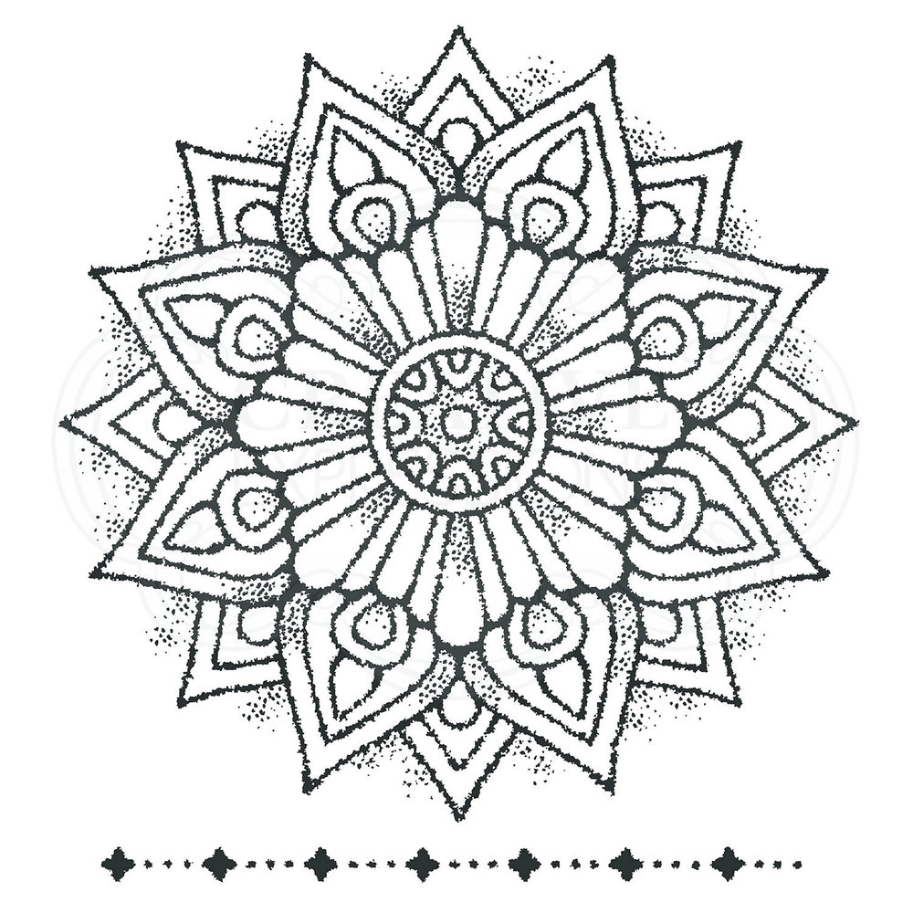Woodware Mandala One Clear Stamp (FRS077)