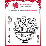 Woodware Succulent Display Clear Stamp (FRS092)