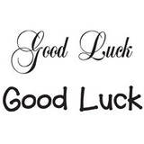 Woodware Good Luck Clear Stamp (JWS004)