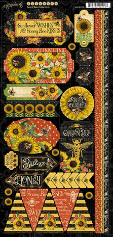 Graphic 45 Let it Bee Stickers (4502379) Graphic 45 Let it Bee Stickers (4502379)