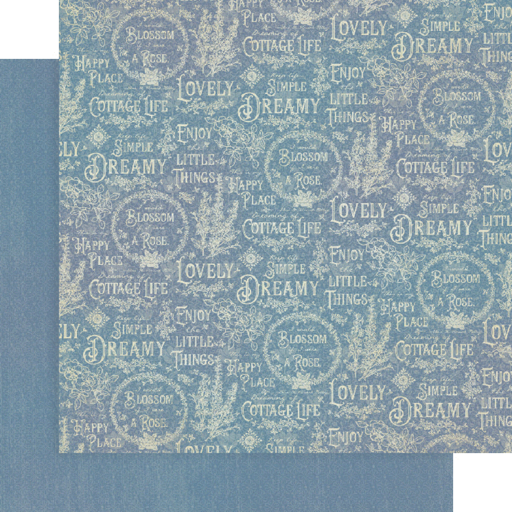 Graphic 45 Cottage Life 12x12 Inch Patterns & Solids Paper Pad (4502398) Graphic 45 Cottage Life 12x12 Inch Patterns & Solids Paper Pad (4502398)