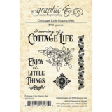 Graphic 45 Cottage Life Clear Stamp Set (4502403)