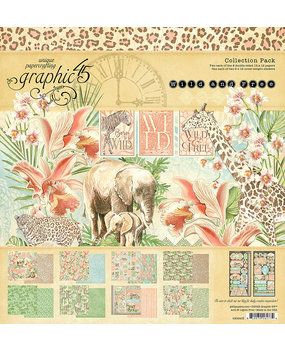 Graphic 45 Wild & Free 12x12 Inch Collection Pack (4502405) Graphic 45 Wild & Free 12x12 Inch Collection Pack (4502405)