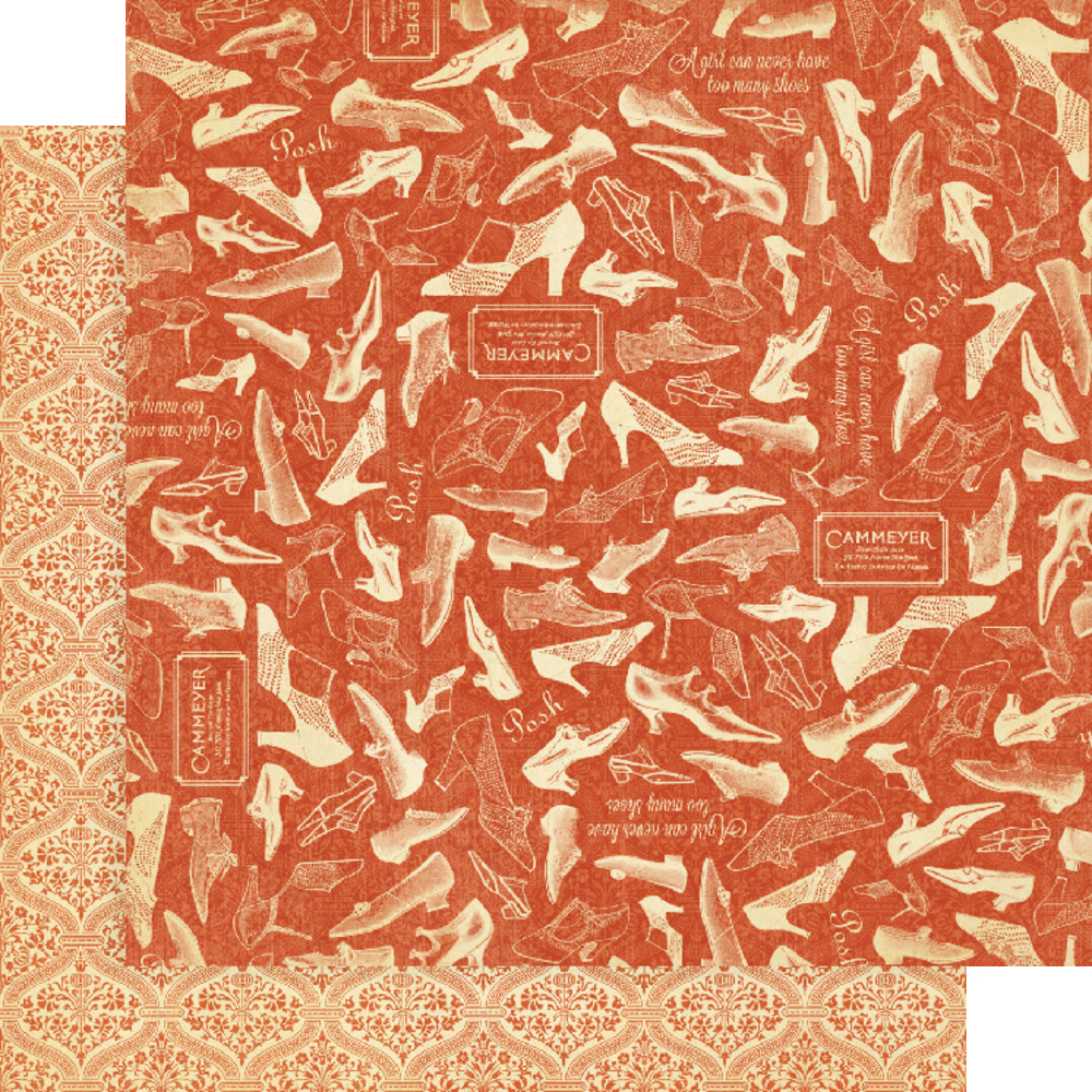 Graphic 45 Couture 8x8 Inch Deluxe Paper Pad (4502389) Graphic 45 Couture 8x8 Inch Deluxe Paper Pad (4502389)