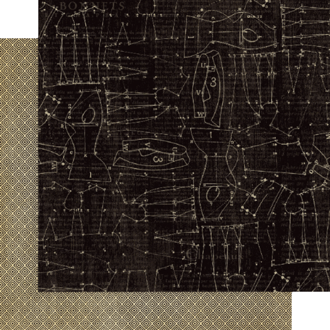Graphic 45 Couture 8x8 Inch Deluxe Paper Pad (4502389) Graphic 45 Couture 8x8 Inch Deluxe Paper Pad (4502389)