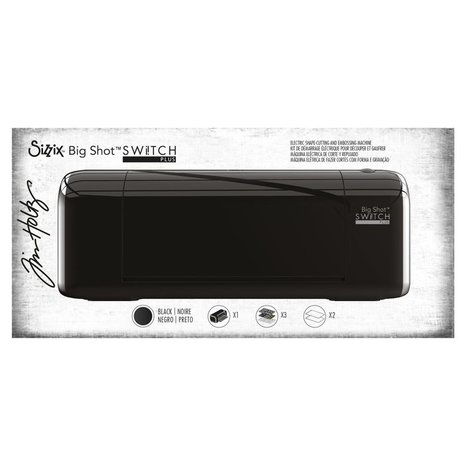 Sizzix Tim Holtz Big Shot Switch Plus A4 (665301) + GRATIS DISNEY SNIJMAL