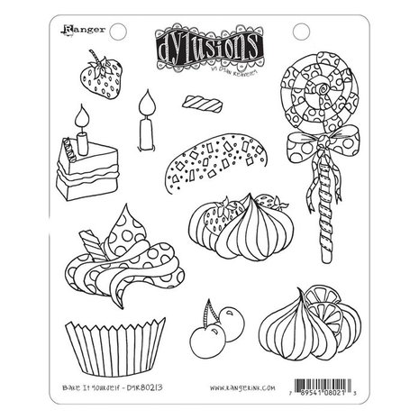 Ranger Dylusions Bake It Yourself Cling Stamps (DYR80213) Ranger Dylusions Bake It Yourself Cling Stamps (DYR80213)