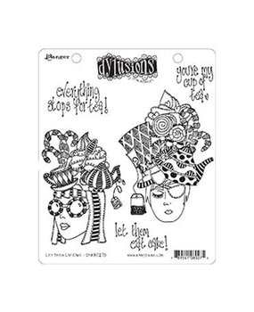 Ranger Dylusions Let Them Eat Cake Cling Stamps (DYR80275) Ranger Dylusions Let Them Eat Cake Cling Stamps (DYR80275)
