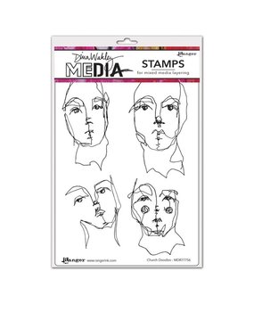 Dina Wakley MEdia Church Doodles Cling Stamps (MDR77756) Dina Wakley MEdia Church Doodles Cling Stamps (MDR77756)